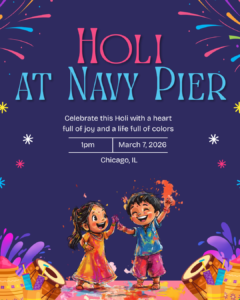 Holi at Navy Pier